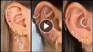 Coolest & stylish ear piercing design ideas 2022
