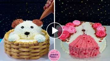 Beautiful Cake Decorations For Happy Birthday | So Yummy Cake Tutorials | Birthday Cake Designs