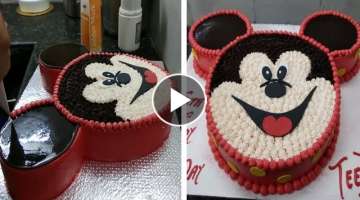 How To Make Micky Mouse Cake |Birthday Cake |Micky Mouse Tutorial |Making By New Cake Wala