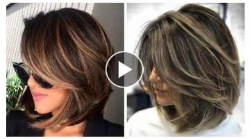 2022-23 women newest Short Layered Bob Haircuts ideas // popular Bob Haircuts Viral Images