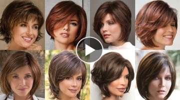 Trendy Short Haircuts For Women Over 40/Short Hair Hairstyles/ Pick The Right Hairstyle In 2023