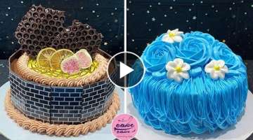 Most Satisfying Chocolate Cake Decorating Ideas For Your Birthday | Amazing Cake Decoration 2021