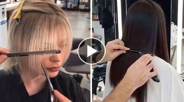 Top 12 Hottest Long Haircut Transformation For You | New Hairstyle & Color Transformation