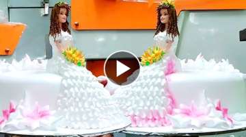 Barbie Cake Design | Barbie Doll cake | Birthday Cake Decorations Video
