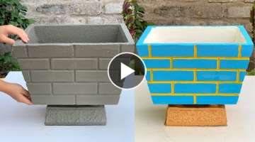Beautiful Flower Pot Ideas From Sand Molds and Cement