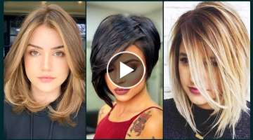 Top Trending 35 Hair Dye Color And Stylish Latest Stacked Bob HairCuts Ideas Viral Images