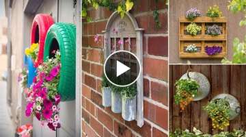 Awesome Ways to Display Your Planters on The Wall | garden ideas
