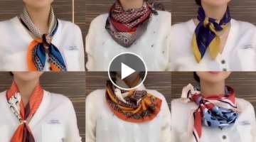 Beautiful and Trendy Scarf Styles for Girls.