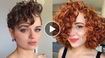 Chic Curly Haircut Ideas | Short Hairstyles for Curly Hair Part 2