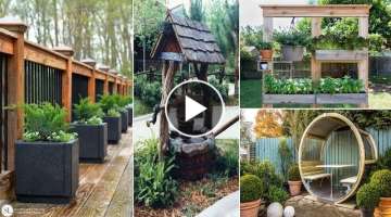 28 Cool DIY Ideas To Make Your Garden Look Great | garden ideas