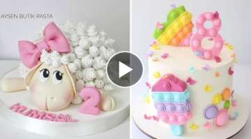 Top 100 Fancy Birthday Cake Decorating Ideas | Amazing Cakes Tutorial For Beginners | So Tasty