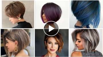 Top Trendy 33+ Hair Dye Colors Ideas With LONG & Short Haircuts // Trending Hairstyles..