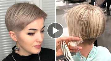 12 Pixie Cut Tutorial Compilation | New Bob & Short Layered Haircut Ideas | Trendy Hairstyles 202...