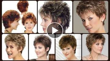 Timeless Short Spiky Haircuts for Women Over 40| Expert Hairstyle Ideas For Look Younger