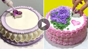 101+ Tricks Birthday Cake Decorating Tutorials Compilation | Homemade Cake Decorating Ideas at Ho...