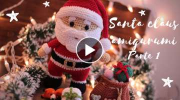 Santa Claus- Papá Noel AMIGURUMI. Parte 1