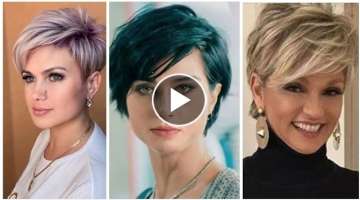 Amazing 30 Women Short Bob Pixie HairCuts Trendy Images Ideas ????