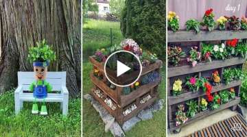 DIY Projects that Transforms Old Pallets into Fabulous Things | diy garden