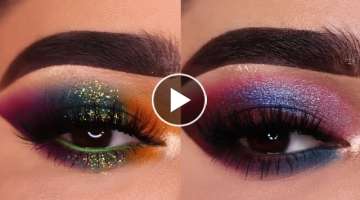 Beautiful Eyeshadow & Eyeliner Looks, Ideas, And Tutorial Compilation 2021