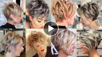 Top Trending Short Pixie Bob Haircuts And Hair Dye Color Ideas For Women 2022